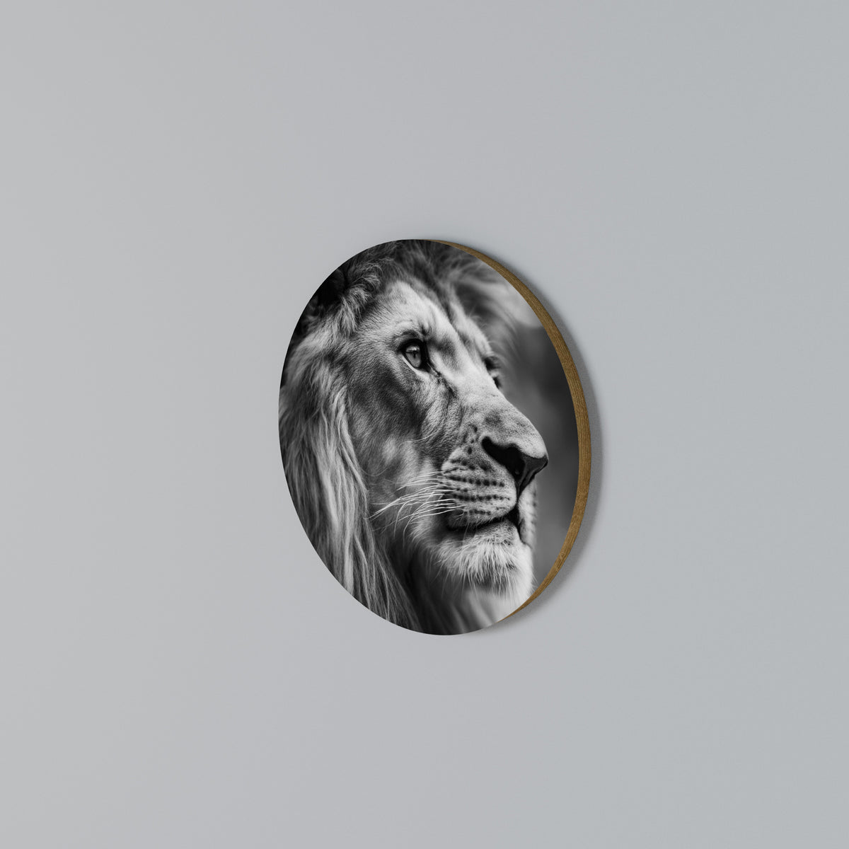 ROYAL REFLECTION Round Wall Art