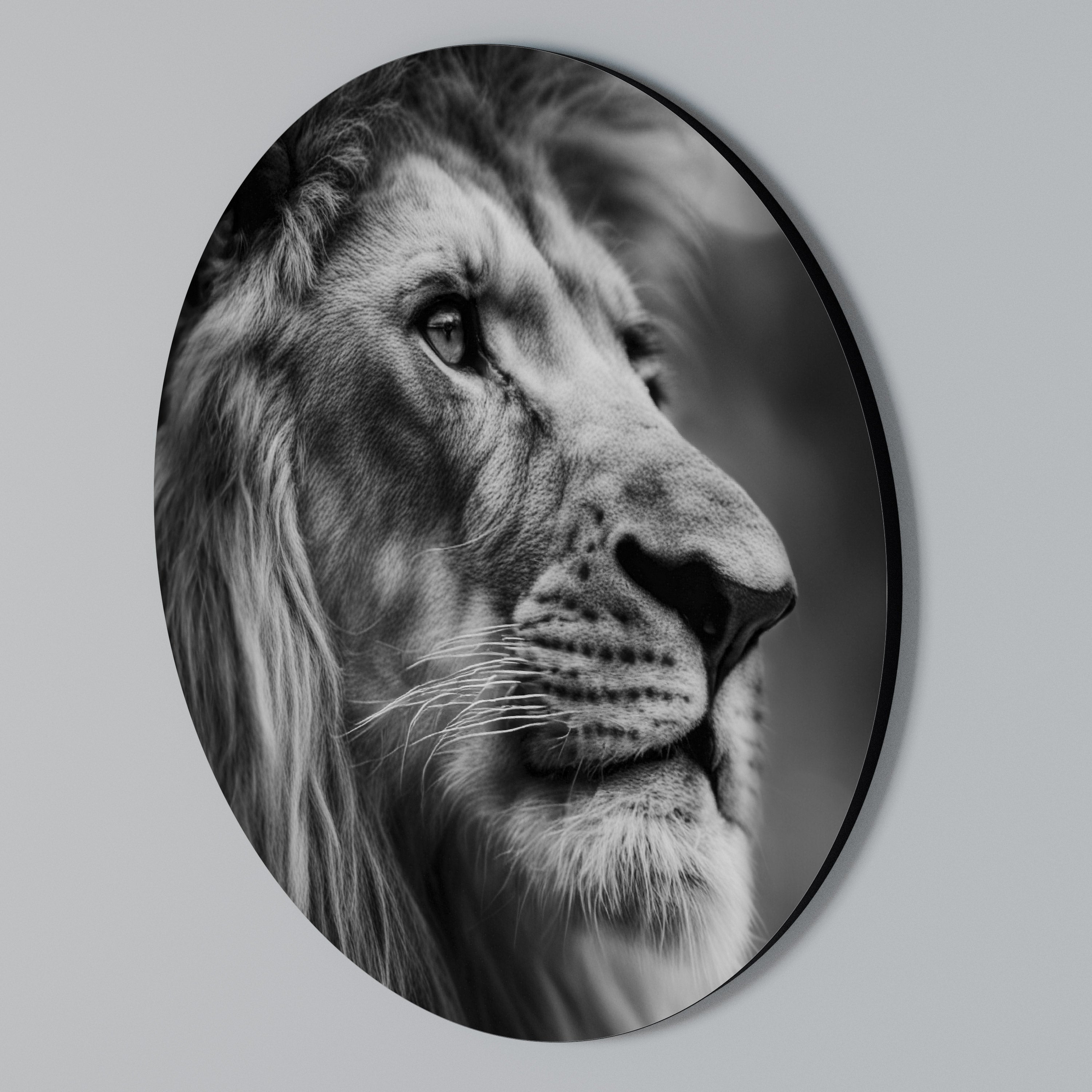 ROYAL REFLECTION Rundes Wandbild