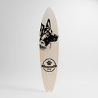 GERMAN SHEPARD Deko-Surfboard