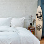 GOLDEN RETRIEVER Deko-Surfboard