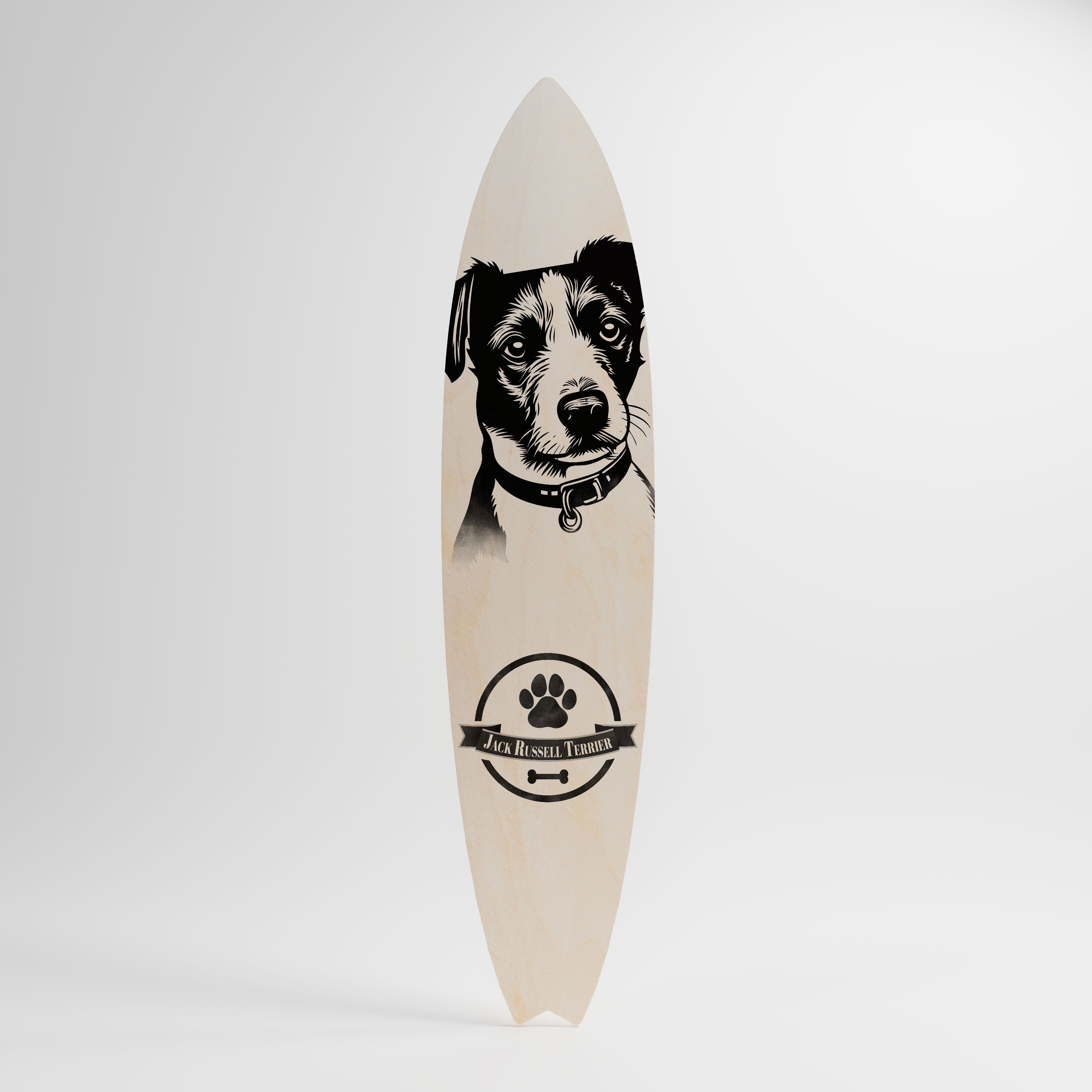 JACK RUSSEL TERRIER Deko-Surfboard