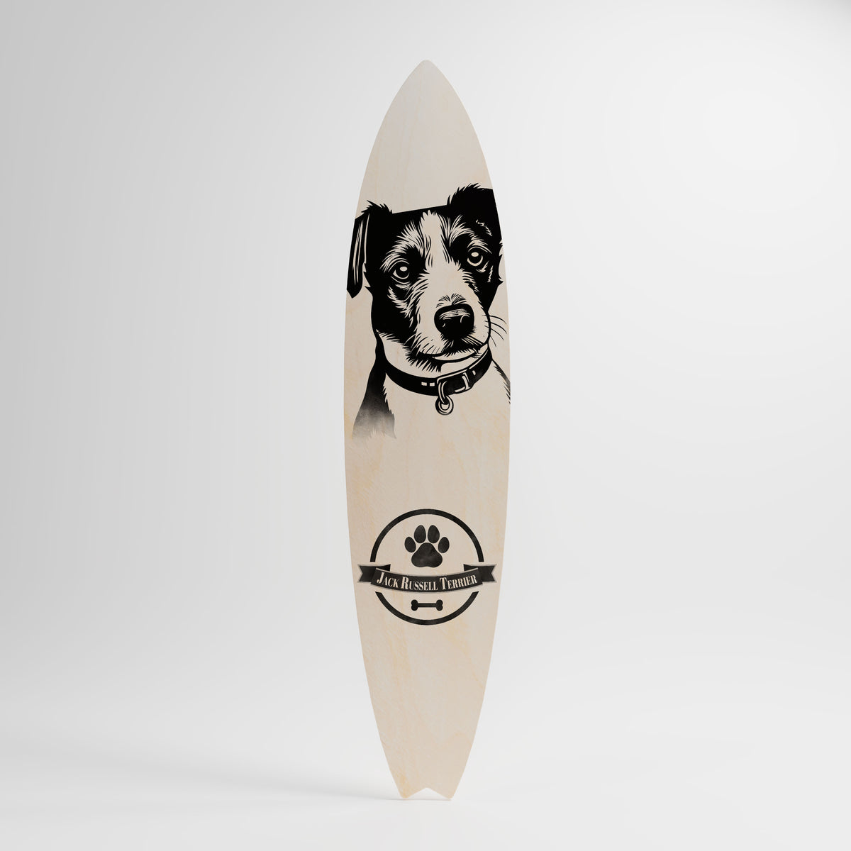 JACK RUSSEL TERRIER Deko-Surfboard