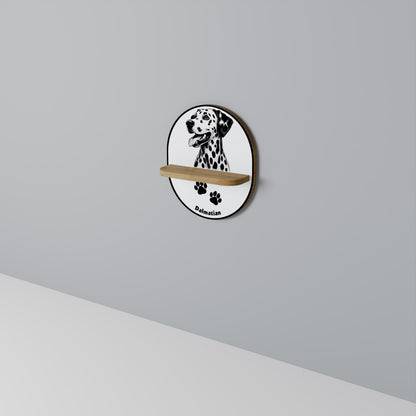 DALMATIAN DOG Dekoratives Wandregal