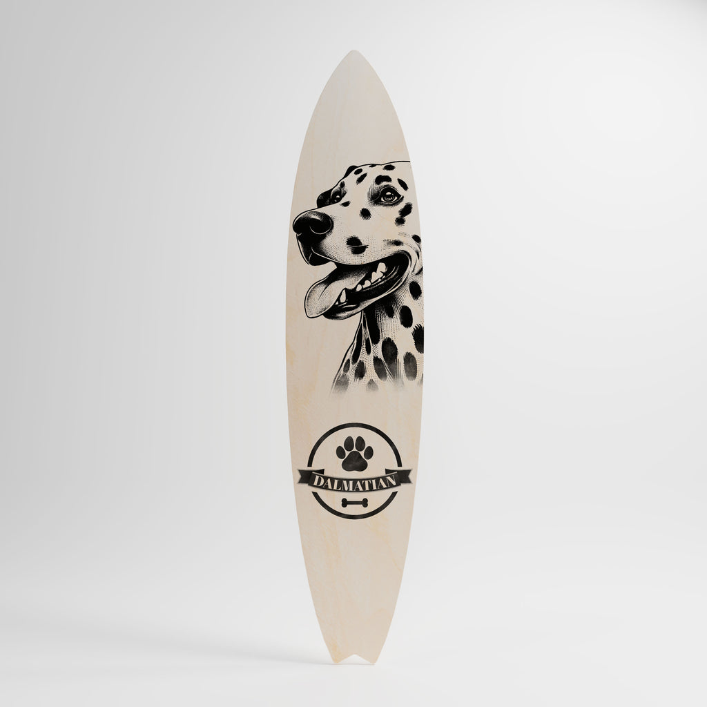 DALMATIAN DOG Deko-Surfboard