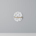 CATS COMPILATION Ovales Kunstregal in Eiche-Optik