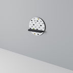 CATS COMPILATION Rundes Kunstregal in Schwarz