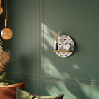 CATS COMPILATION Rundes Kunstregal in Eiche-Optik