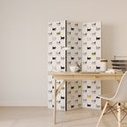 CATS COMPILATION 3-teiliger Paravent