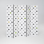 CATS COMPILATION 5-teiliger Paravent