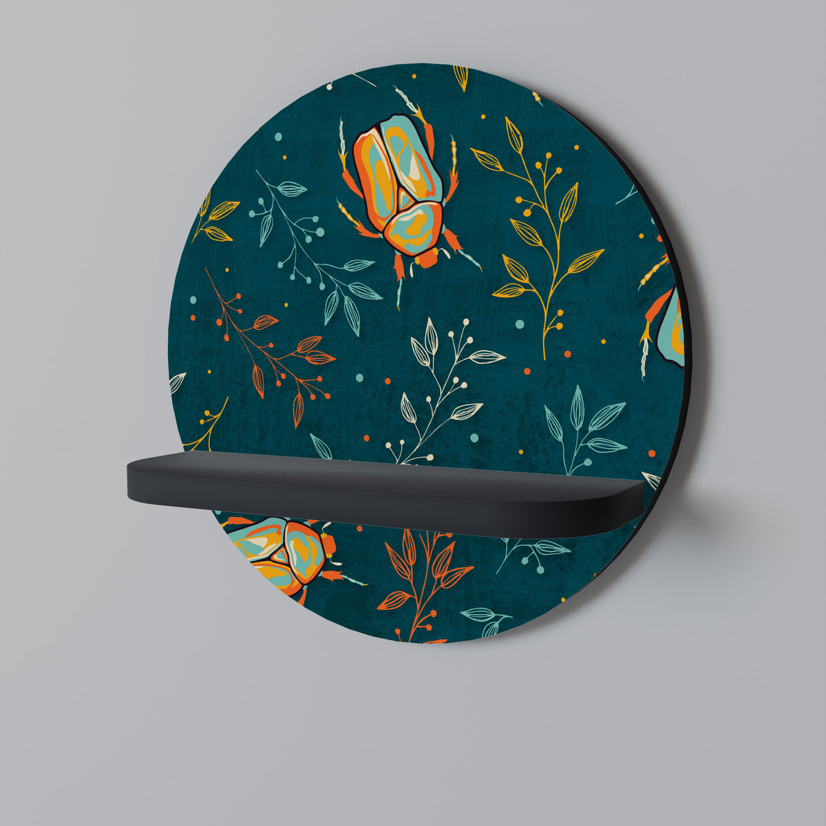 AUTUMN INSECTS Dekoratives Wandregal