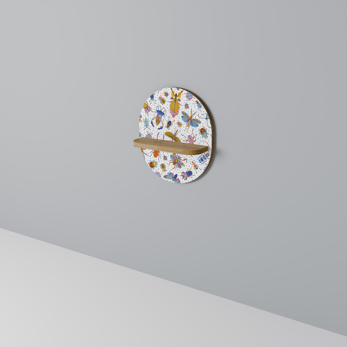 COLORFUL INSECTS Art Shelf