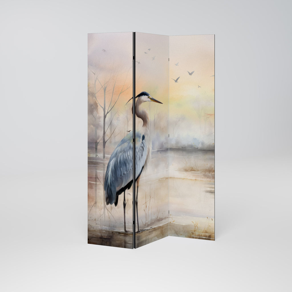 HERON DAYDREAM Dekorativer 3-teiliger Raumteiler