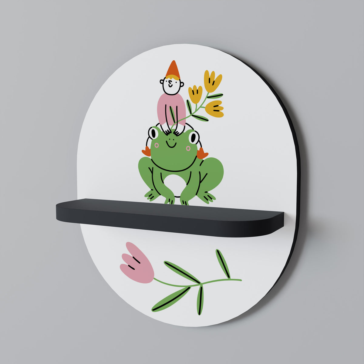 GARDEN INHABITANTS Dekoratives Wandregal