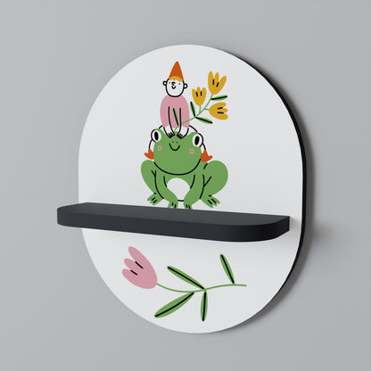 GARDEN INHABITANTS Art Shelf