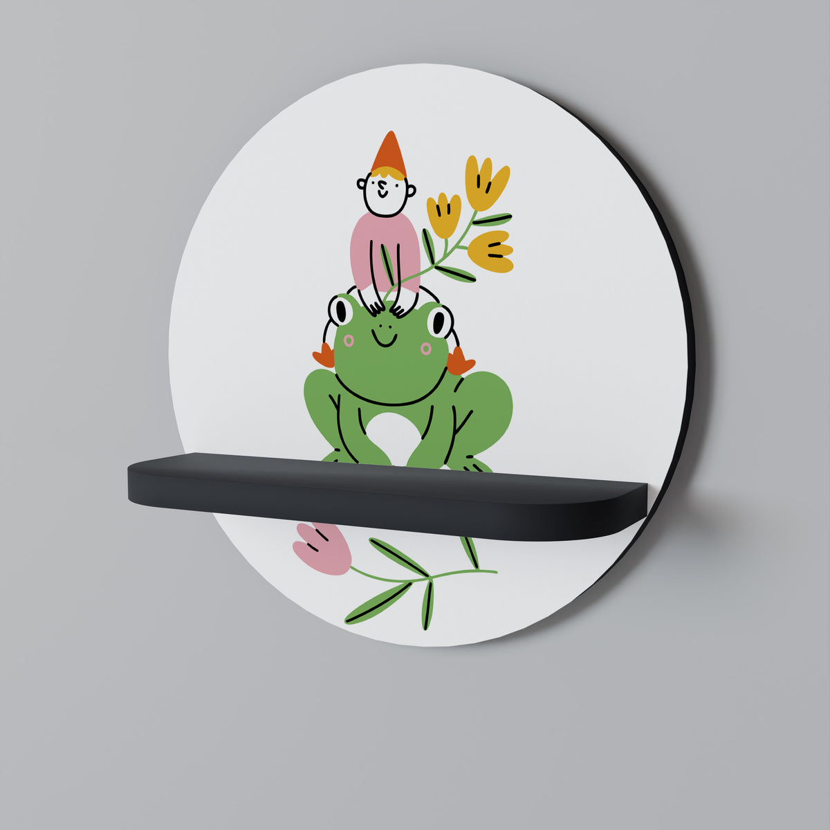 GARDEN INHABITANTS Dekoratives Wandregal