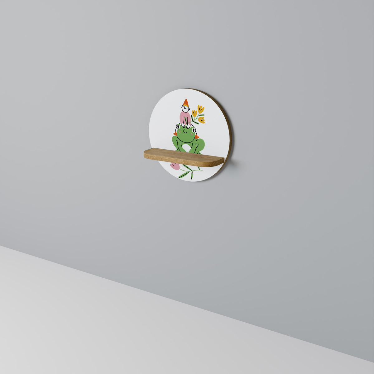 GARDEN INHABITANTS Art Shelf