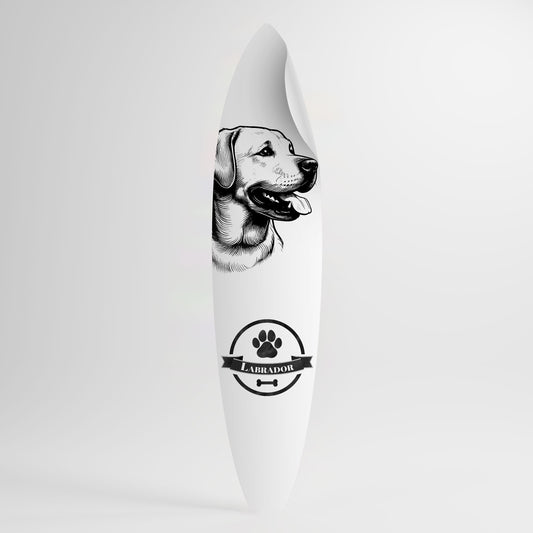 LABRADOR DOG Surfboard-Wandsticker