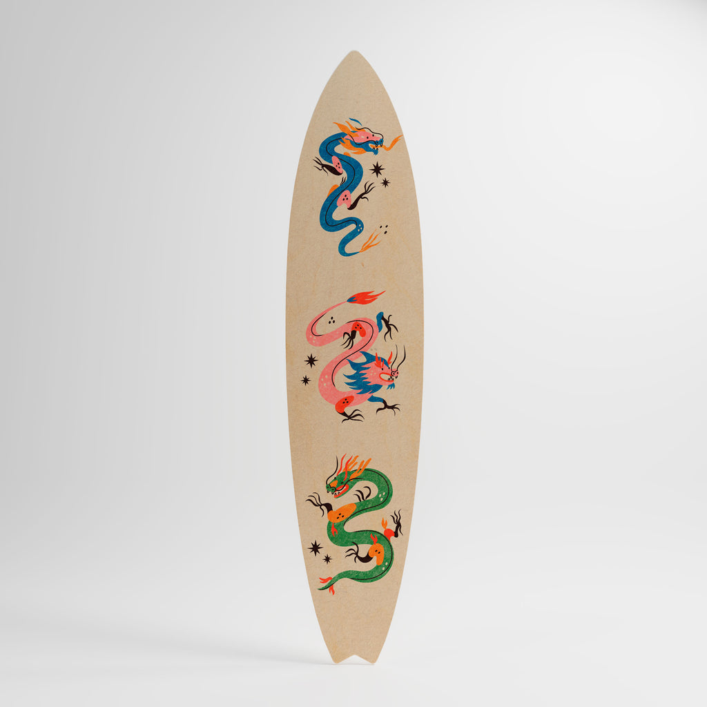 MYTHOLOGICAL CREATURES Deko-Surfboard