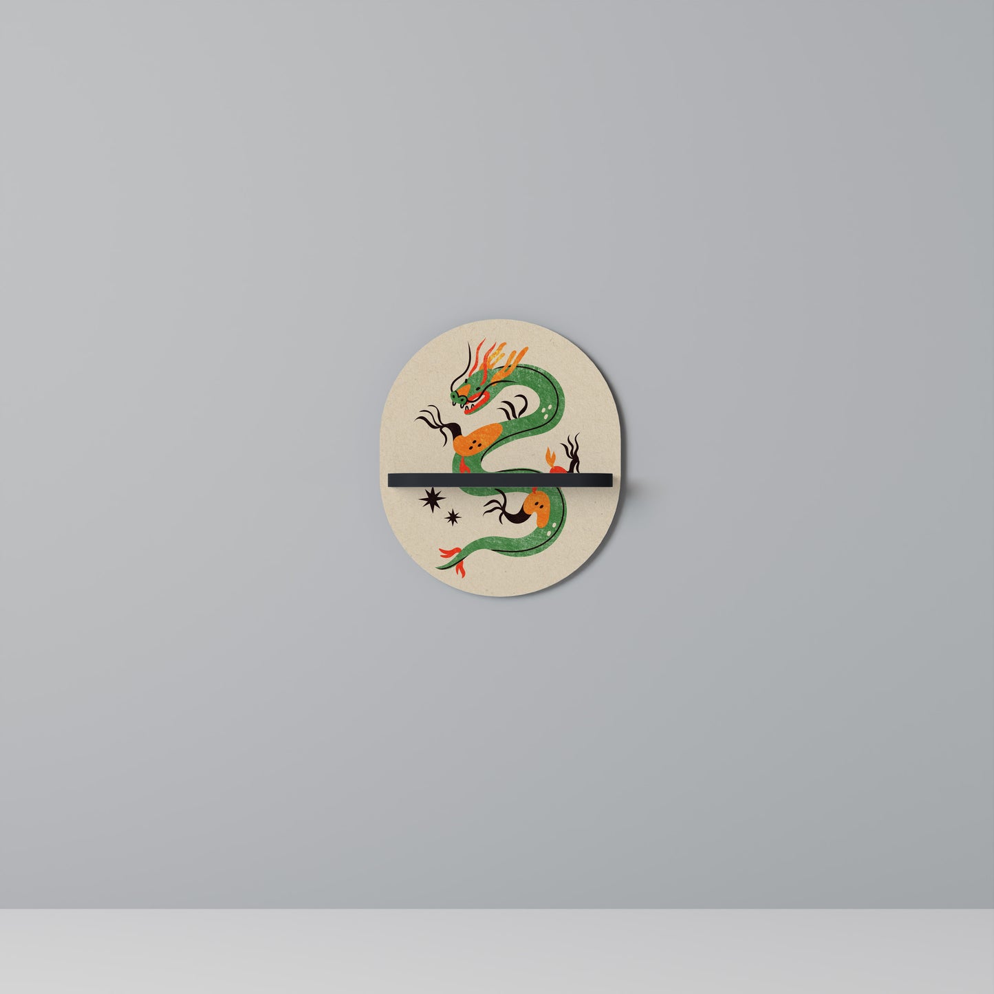 GREEN SKY GUARDIAN Art Shelf