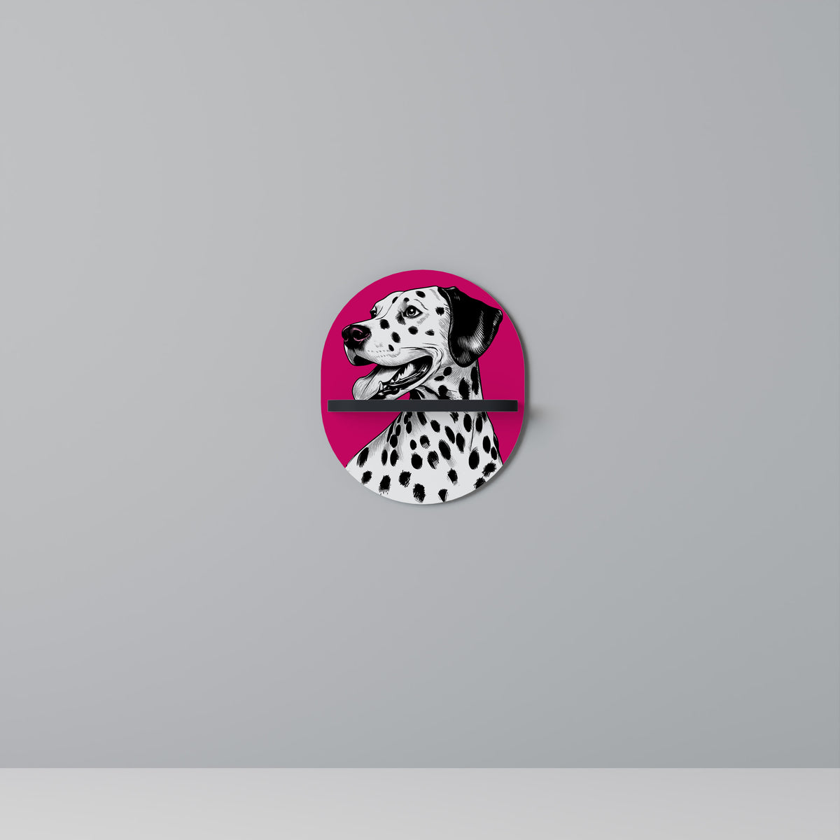 DALMATIAN SMILE Dekoratives Wandregal