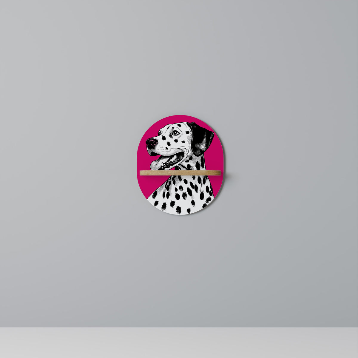 DALMATIAN SMILE Dekoratives Wandregal