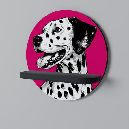 DALMATIAN SMILE Dekoratives Wandregal