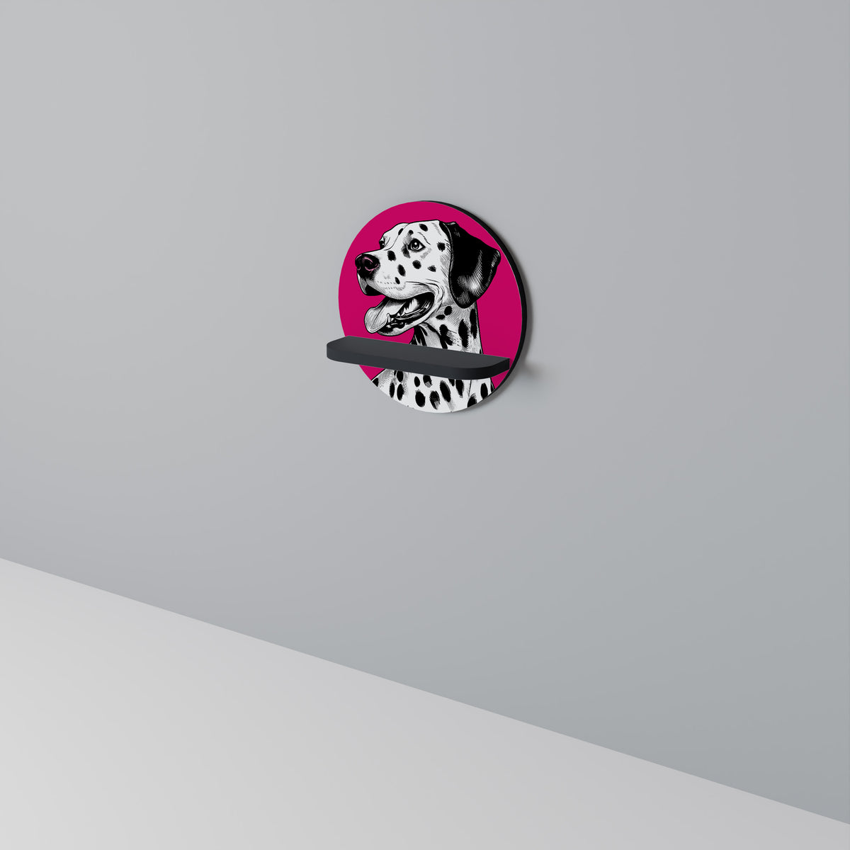 DALMATIAN SMILE Dekoratives Wandregal