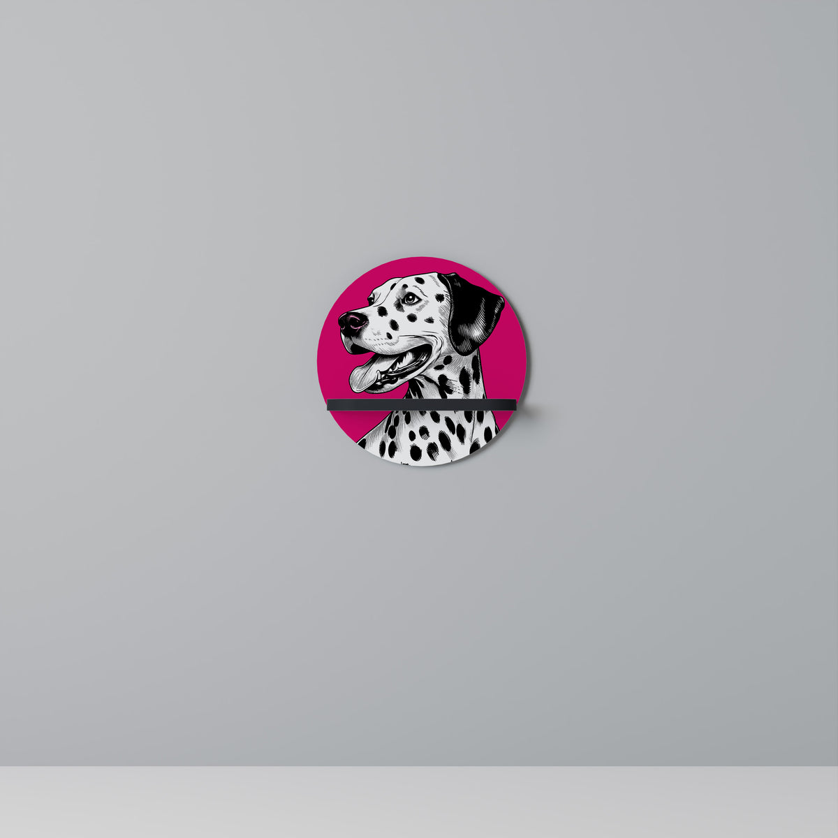 DALMATIAN SMILE Dekoratives Wandregal