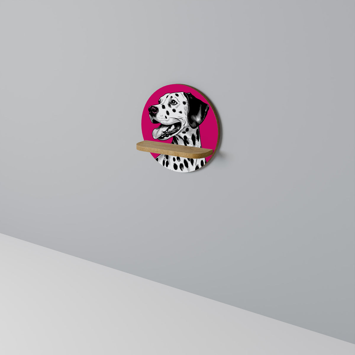 DALMATIAN SMILE Dekoratives Wandregal