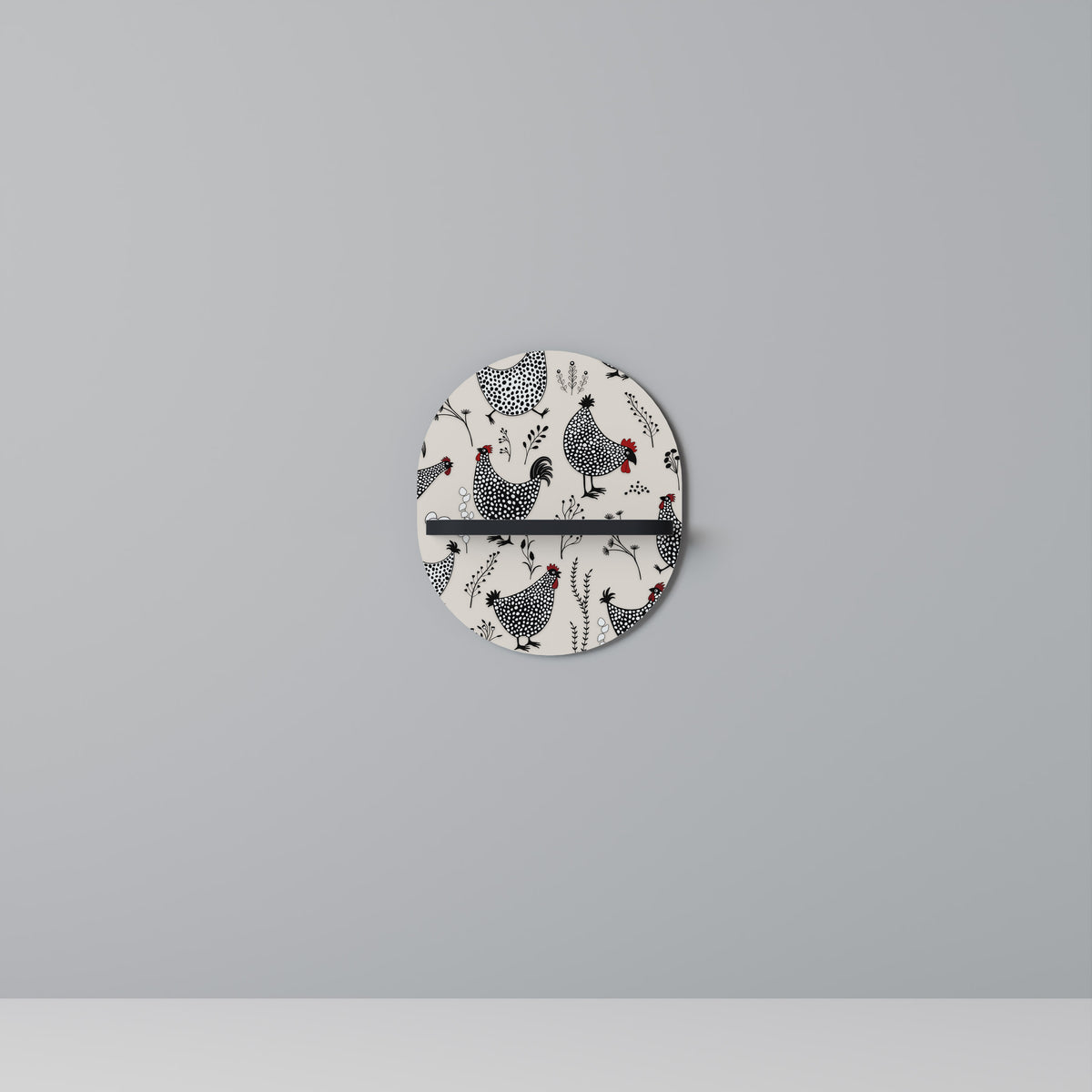 HAPPY HENS Dekoratives Wandregal