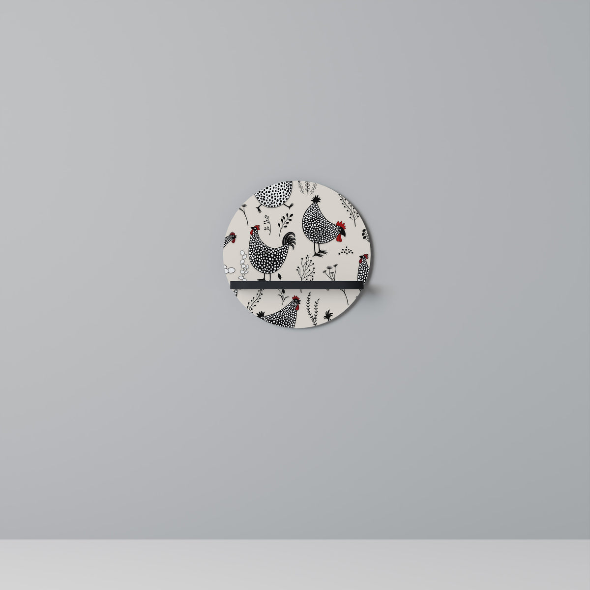 HAPPY HENS Dekoratives Wandregal