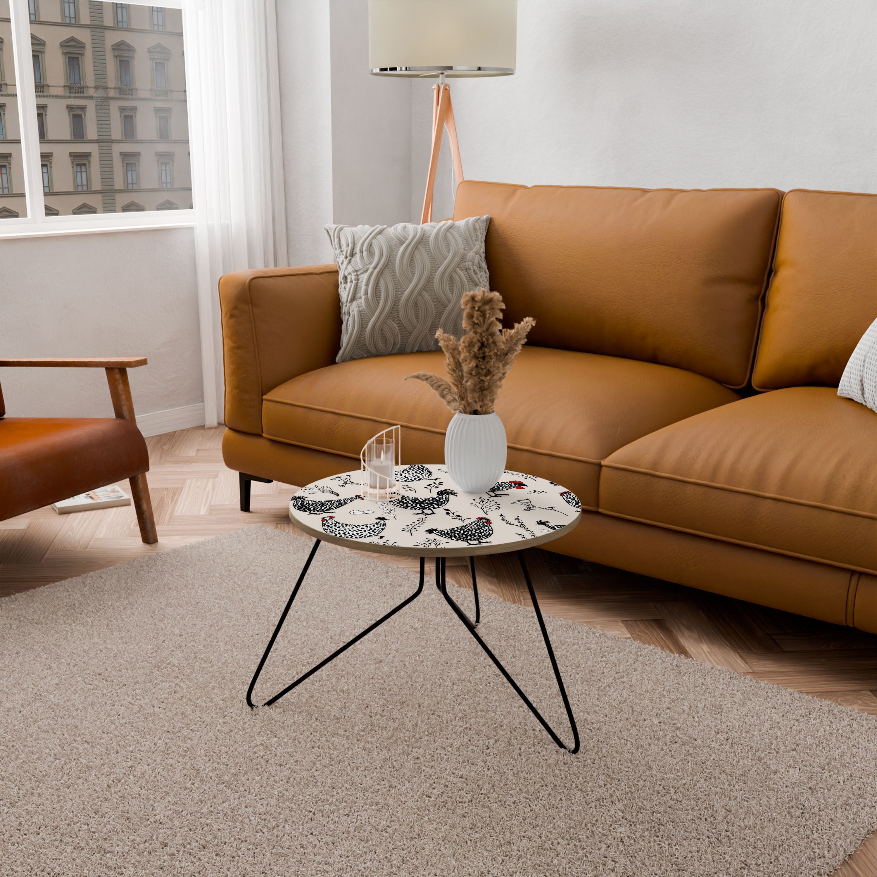 HAPPY HENS Couchtisch 60