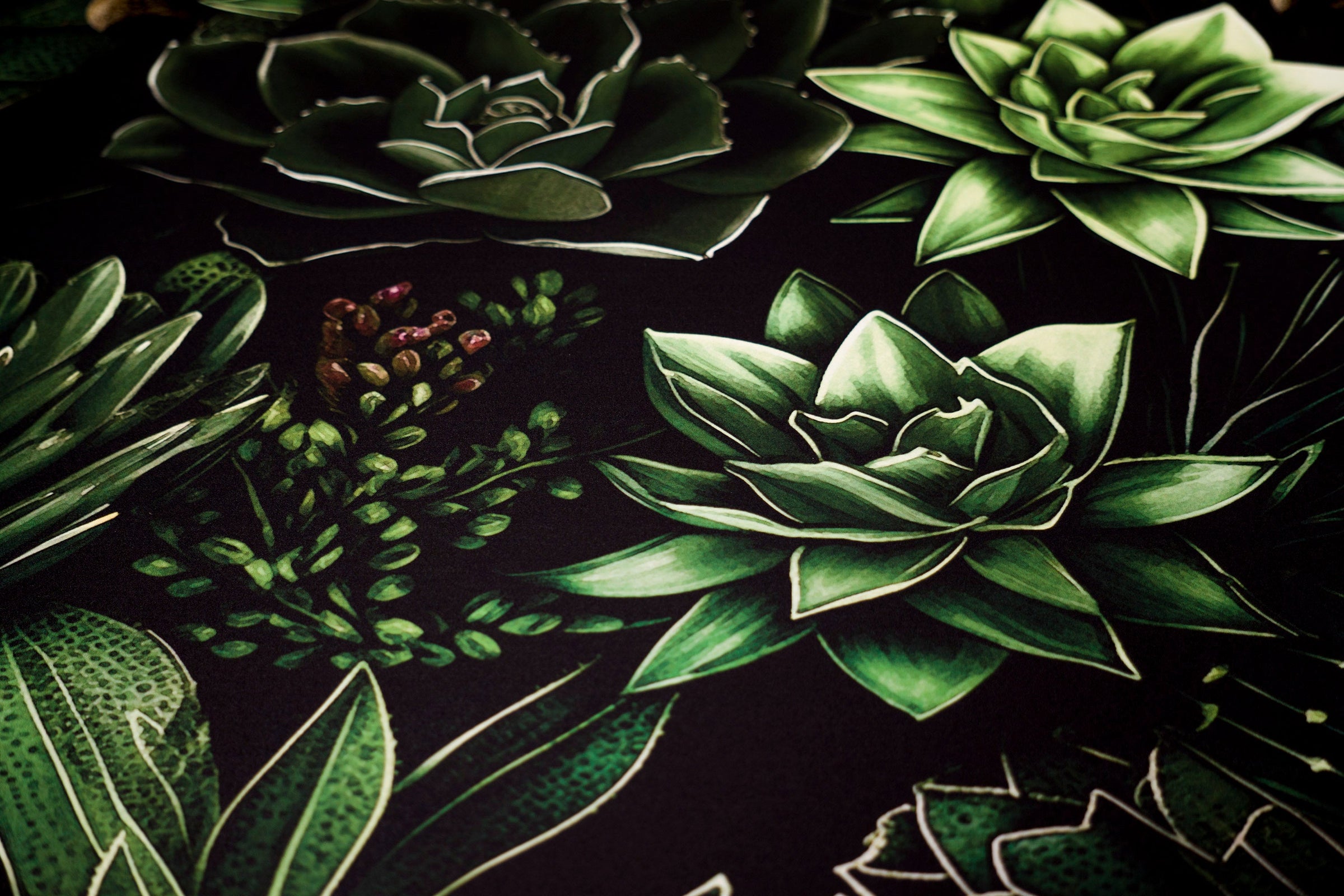 Foto reale del prodotto ingrandita: SUCCULENT JUNGLE 2-Door Sideboard