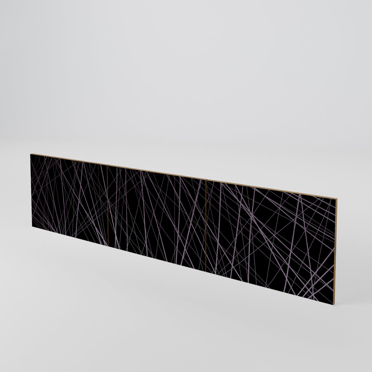 SHIMMER SPIDERGRAM 3-teiliges TV-Lowboard Tür-Set