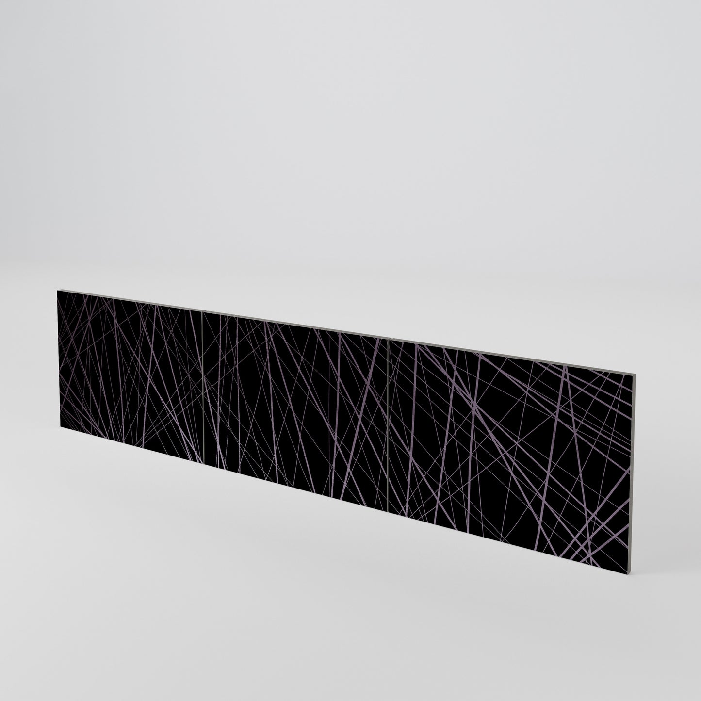 SHIMMER SPIDERGRAM 3-teiliges TV-Lowboard Tür-Set