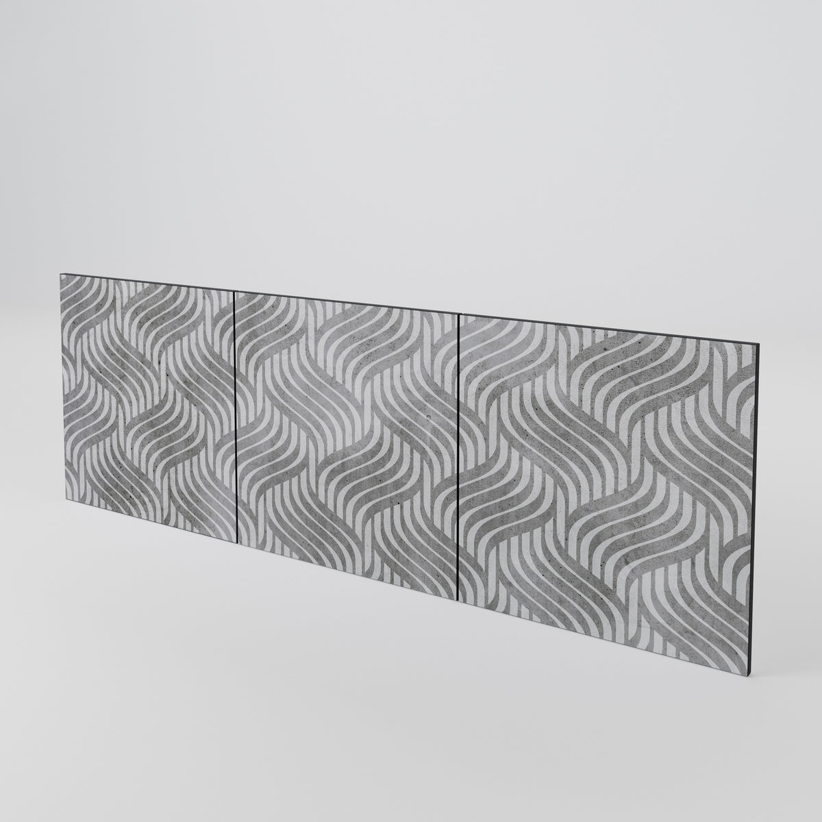 CONCRETE MOVEMENT 3-Piece Sideboard Door Set