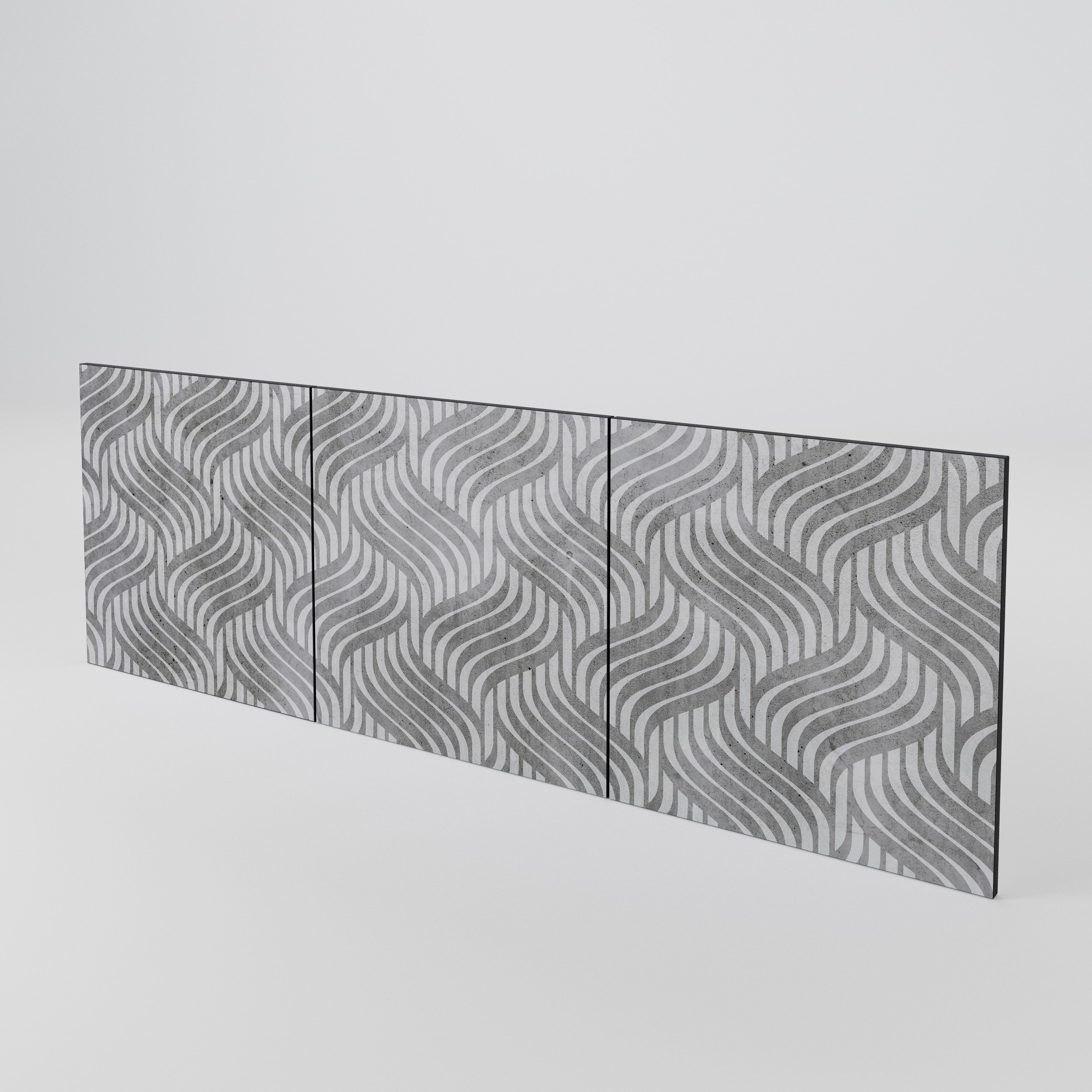 CONCRETE MOVEMENT 3-Piece Sideboard Door Set