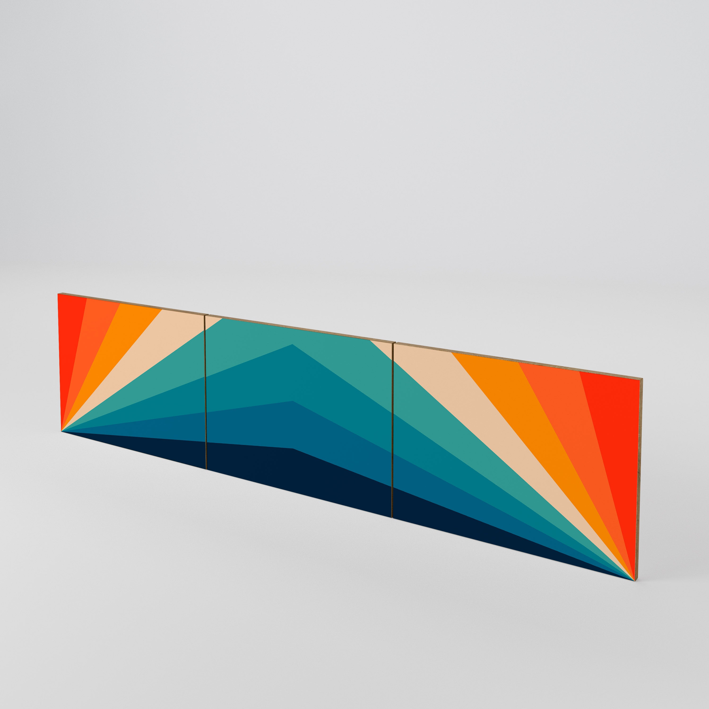 PRISM CONCUSSION 3-teiliges TV-Lowboard Tür-Set