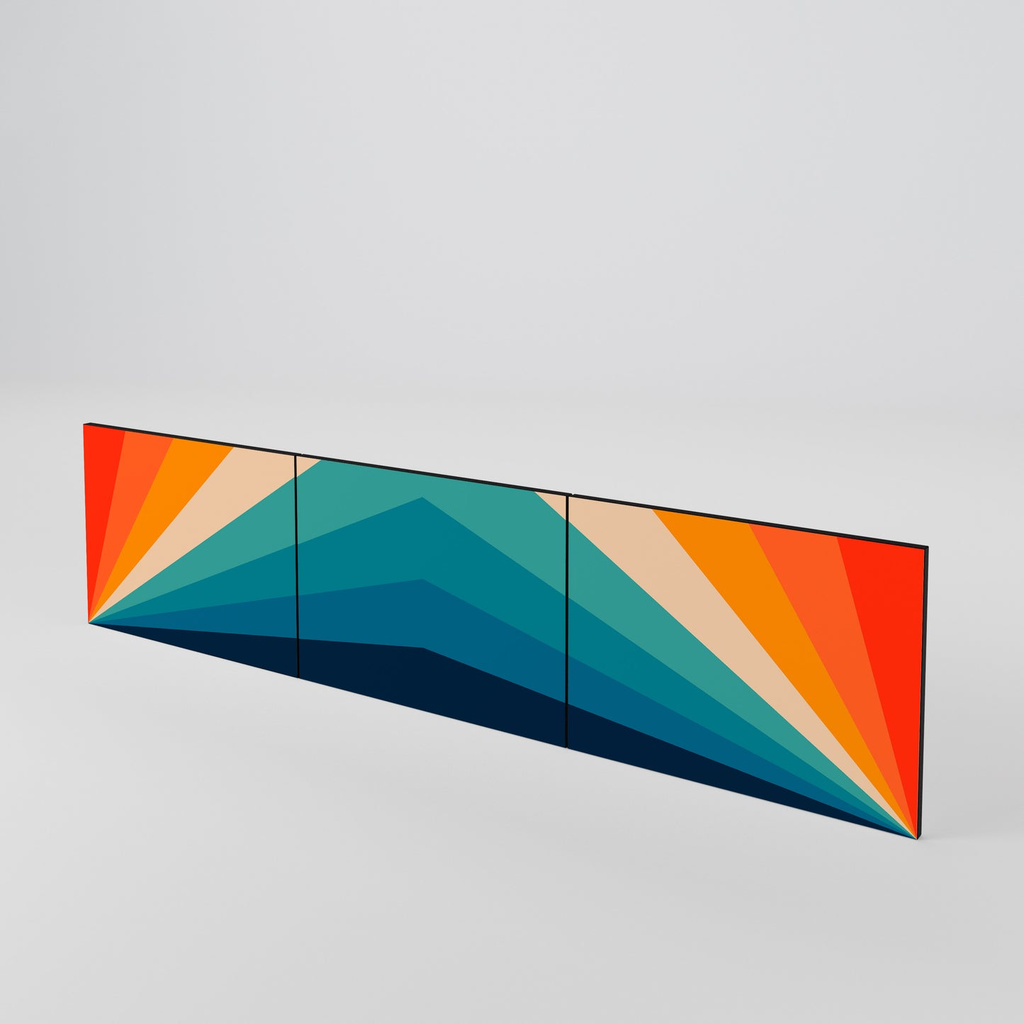 PRISM CONCUSSION 3-teiliges TV-Lowboard Tür-Set