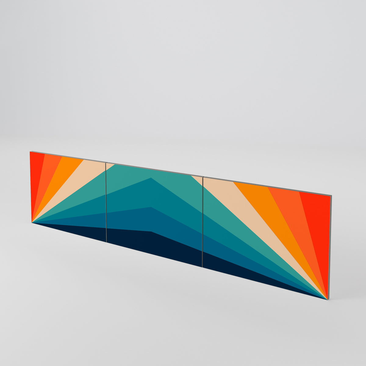 PRISM CONCUSSION 3-teiliges TV-Lowboard Tür-Set