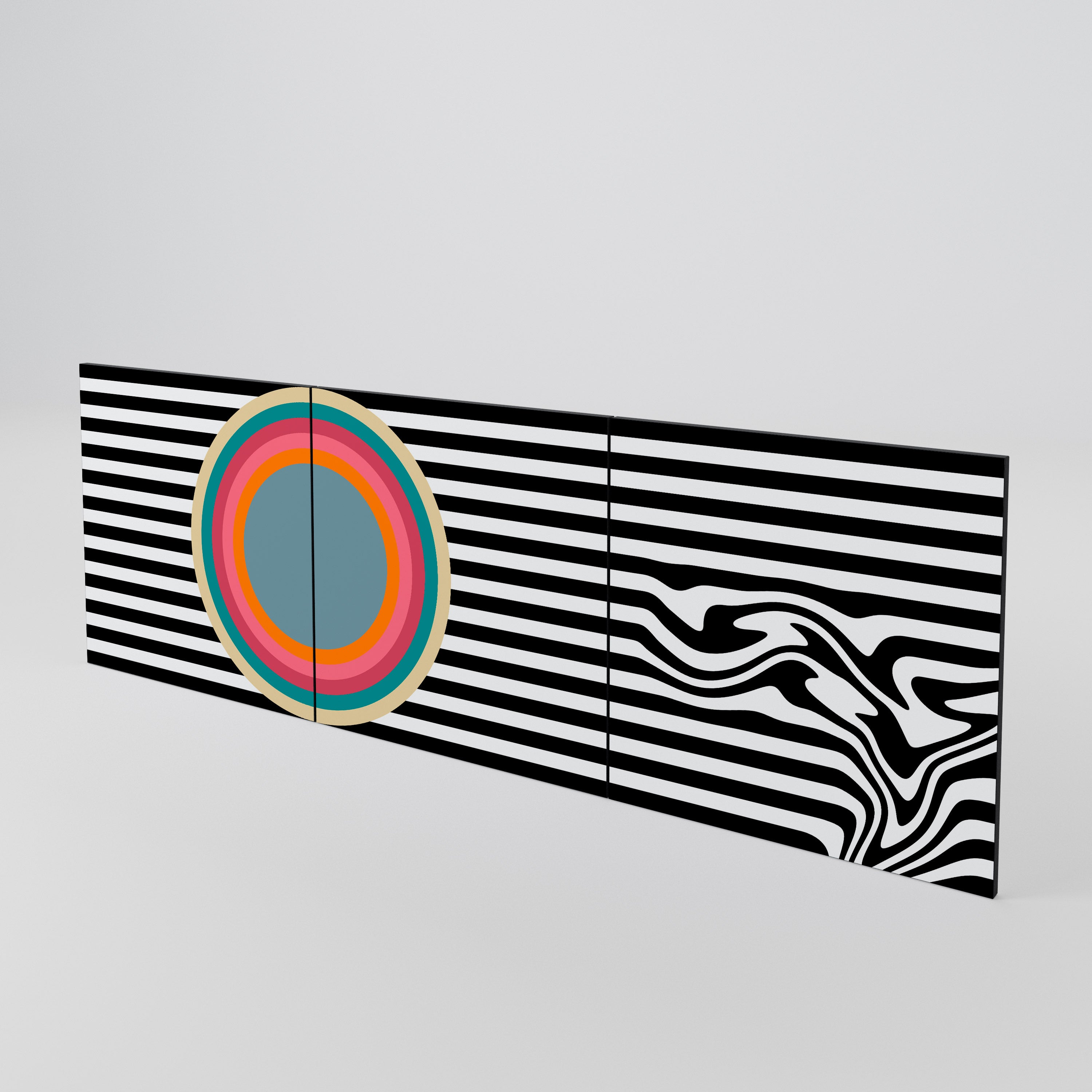 SPECTRA SHOWCASE 3-Piece Sideboard Door Set