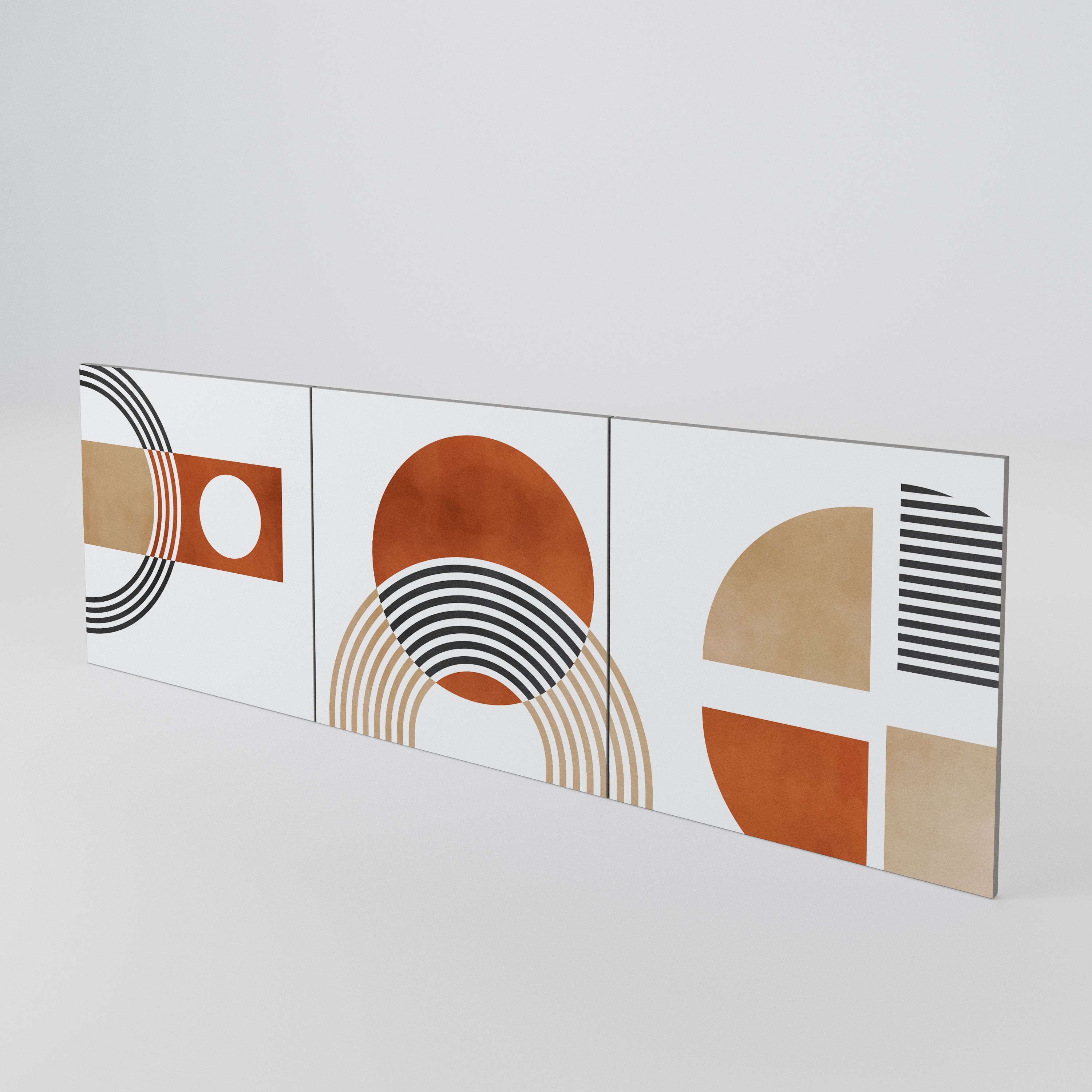 CIRCLE RHYTM 3-Piece Sideboard Door Set