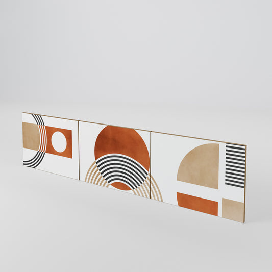 CIRCLE RHYTM 3-Piece TV Cabinet Door Set