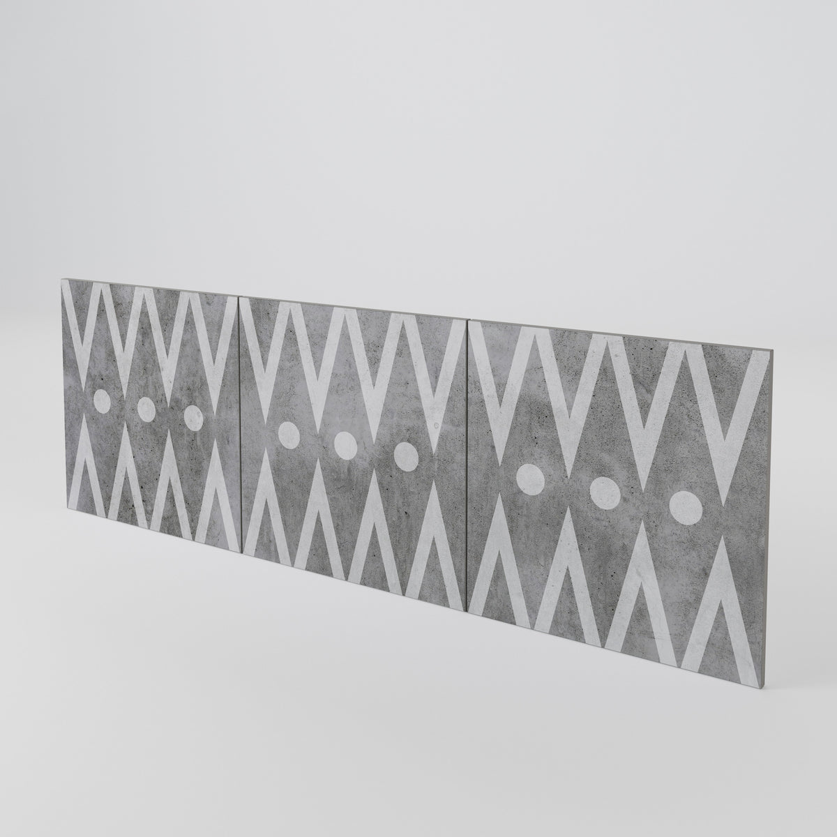 SHARP EDGES 3-Piece Sideboard Door Set