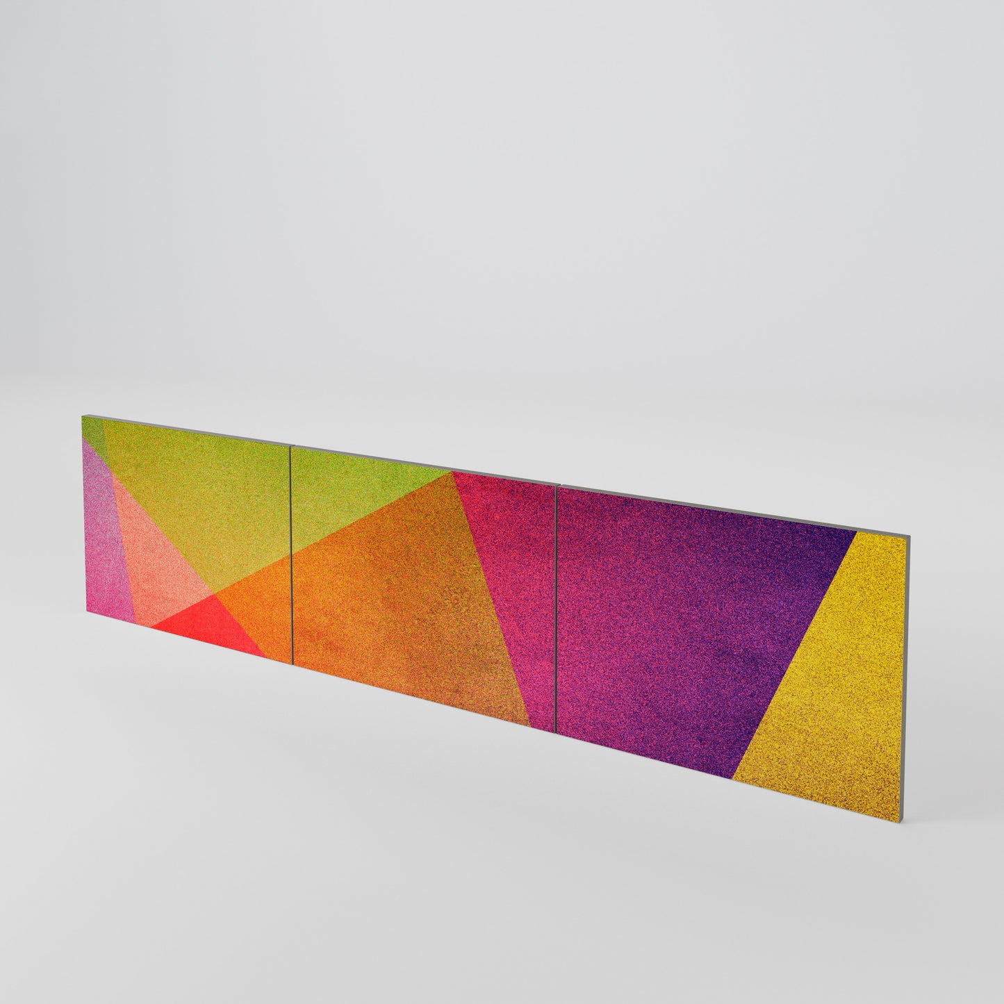 VIVID GEOMETRY 3-teiliges TV-Lowboard Tür-Set