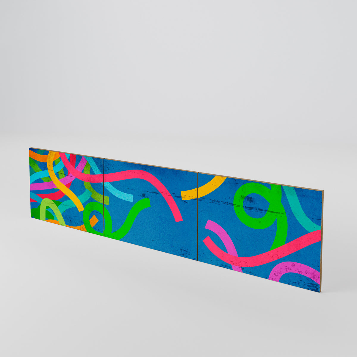 STREAMER TANGLE 3-teiliges TV-Lowboard Tür-Set