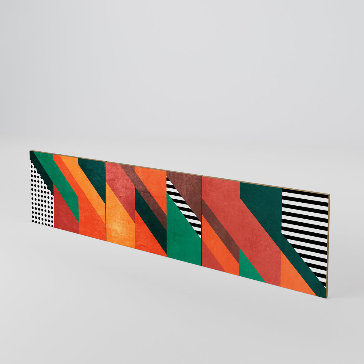 MAKESHIFT ARTISTRY 3-teiliges TV-Lowboard Tür-Set