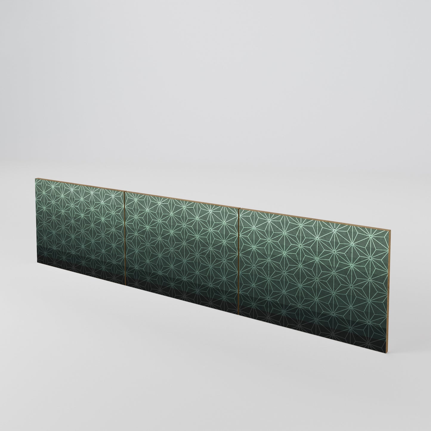ORNAMENTAL GLIMMER 3-teiliges TV-Lowboard Tür-Set