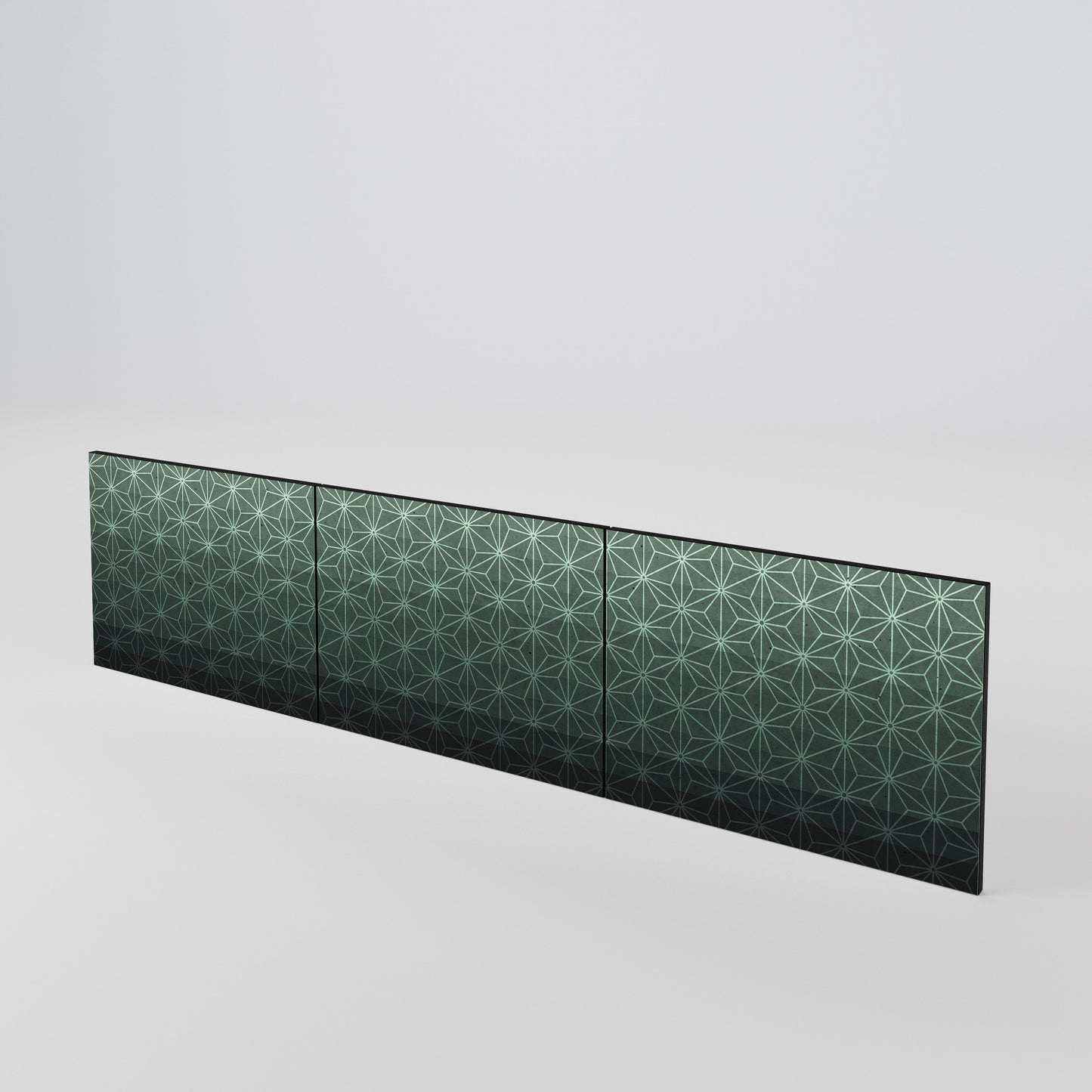 ORNAMENTAL GLIMMER 3-teiliges TV-Lowboard Tür-Set