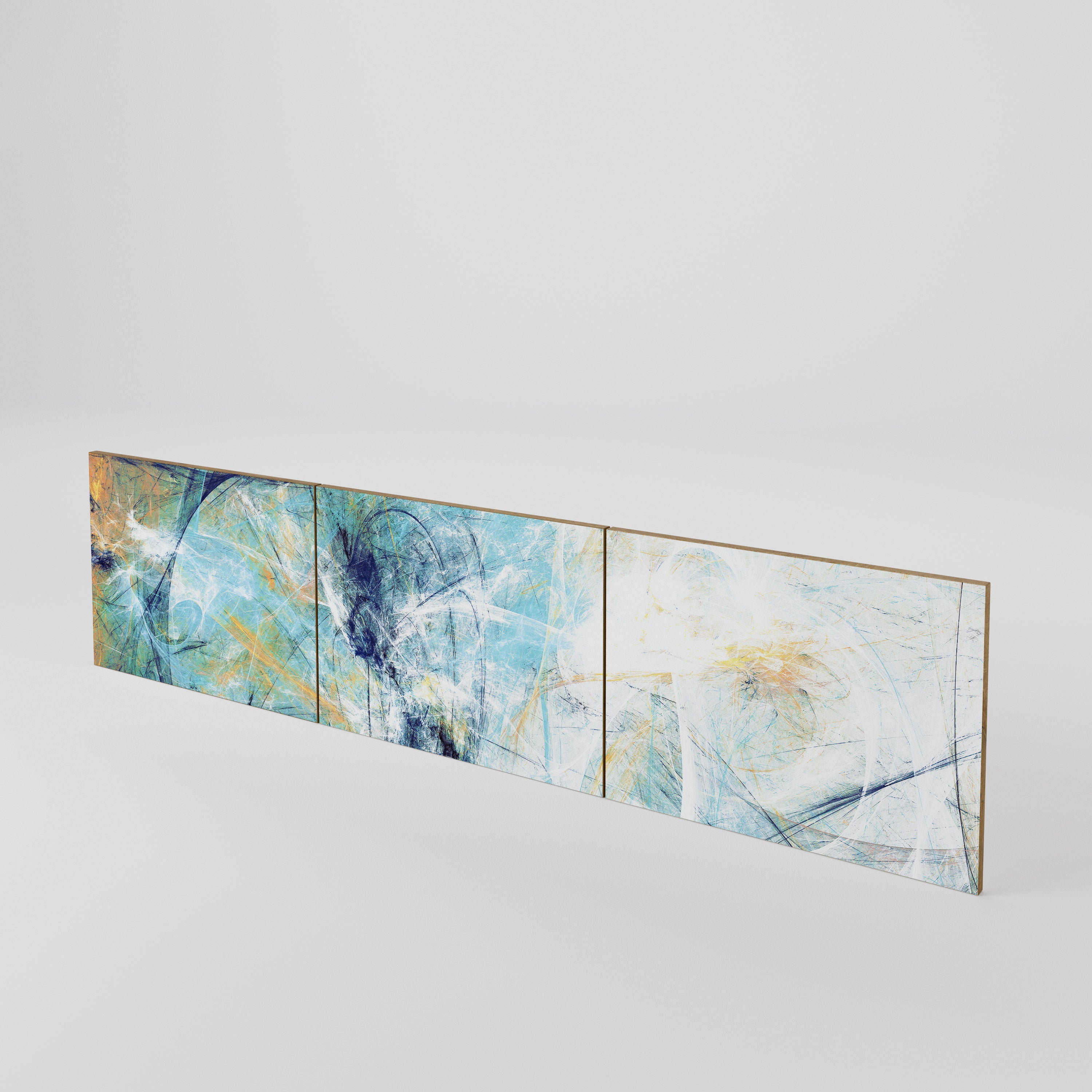 ABSTRACT THOUGHTS 3-Piece TV Cabinet Door Set